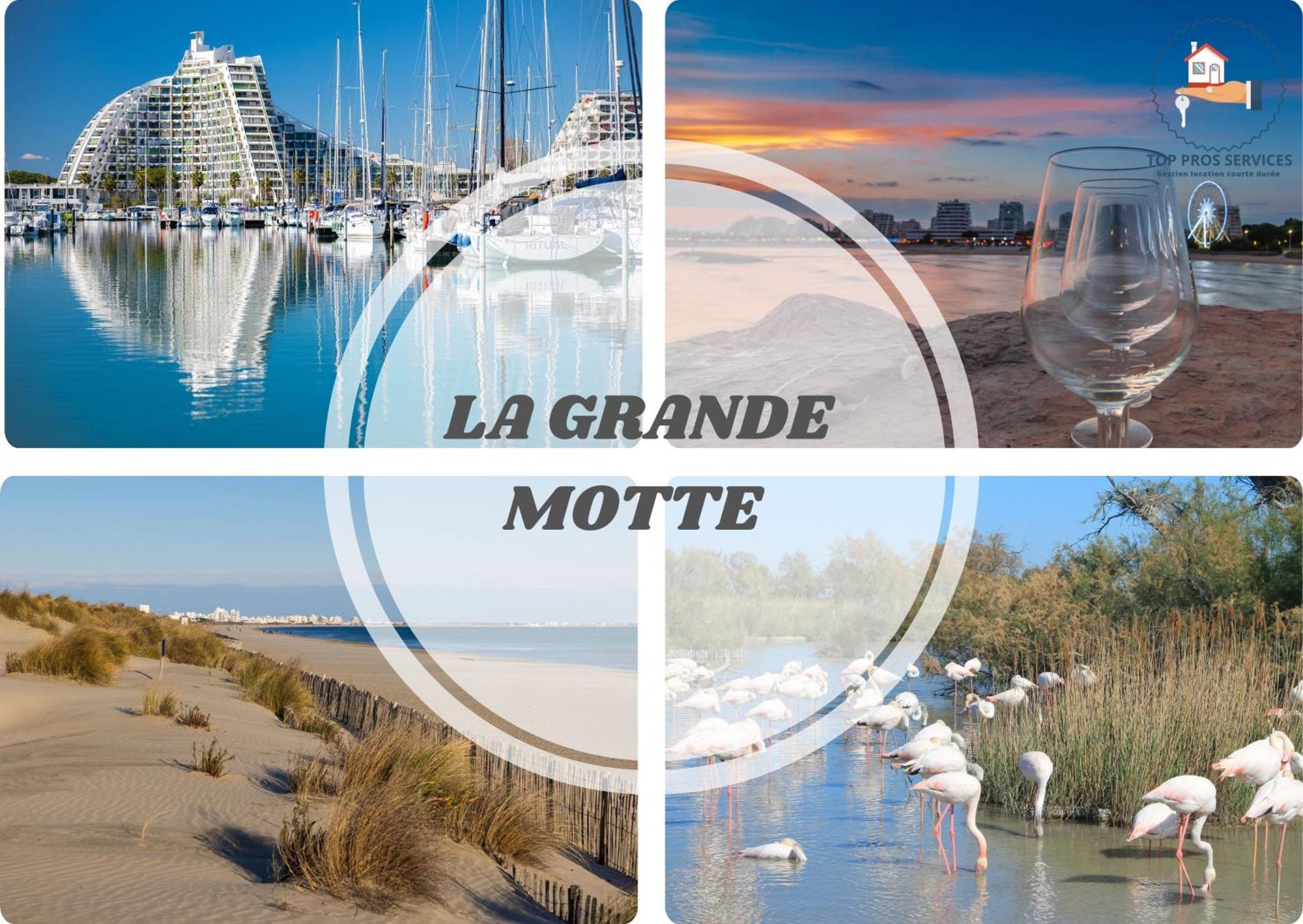 LE PACIFICA APPART - Neuf Parking WIFI CLIM 2min PLAGE - Résidence Le Pacific - CoHôteConciergerie La Grande Motte Extérieur photo